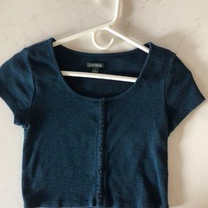 2 cropped short sleeve tees from Wild Fable